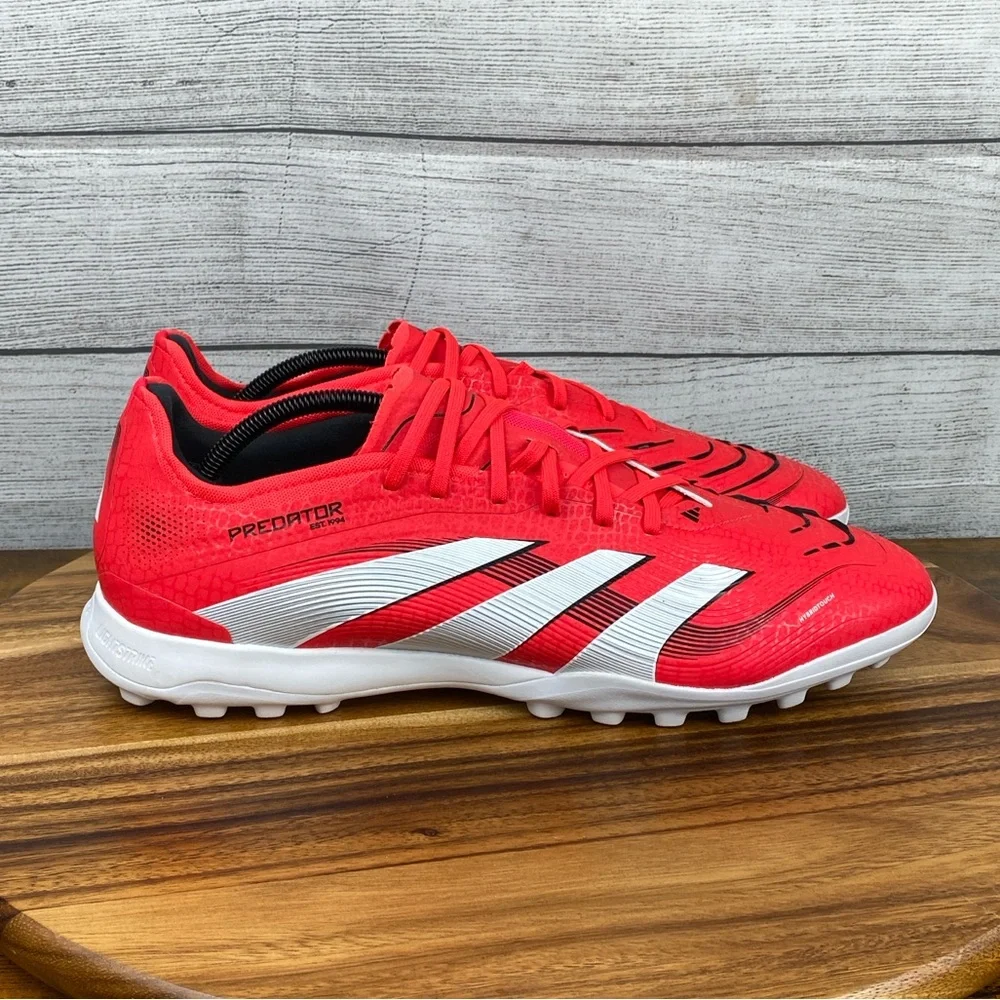 adidas Predator 24 Pro Turf Victory Pack Red Soccer Shoe Cleat ID3764 Men’s 13.5